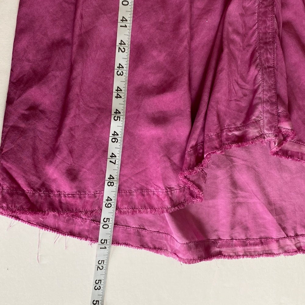 Pilcro Magenta Button-Front Maxi Dress - Picture 16 of 17